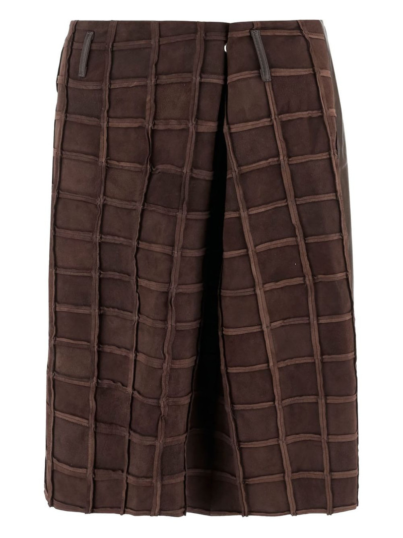 leather midi skirt 1