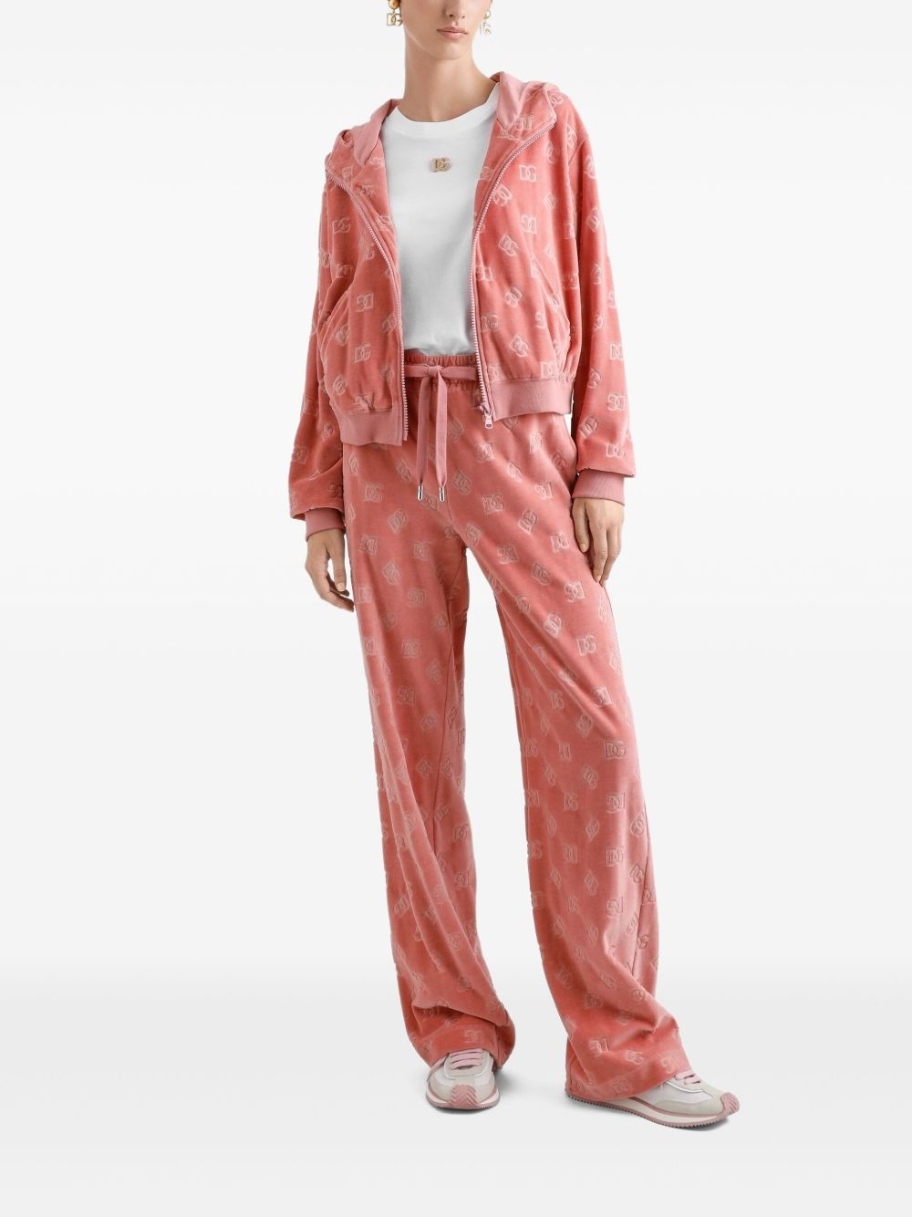 logo-print cardigan - 2