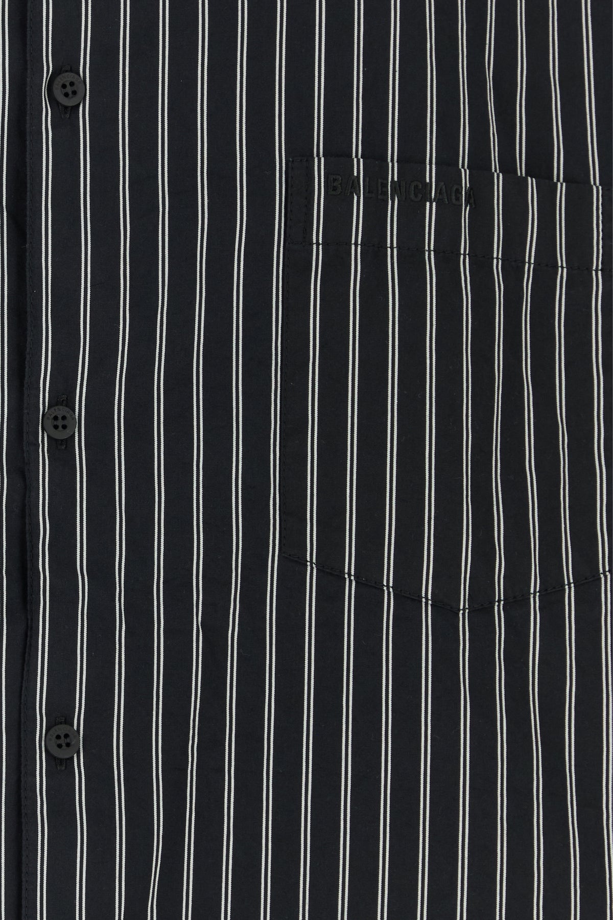 Embroidered poplin oversize shirt - 5