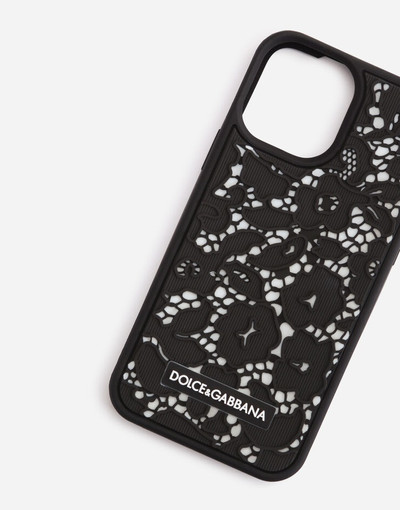 Dolce & Gabbana Lace rubber iPhone 12 Pro max cover outlook