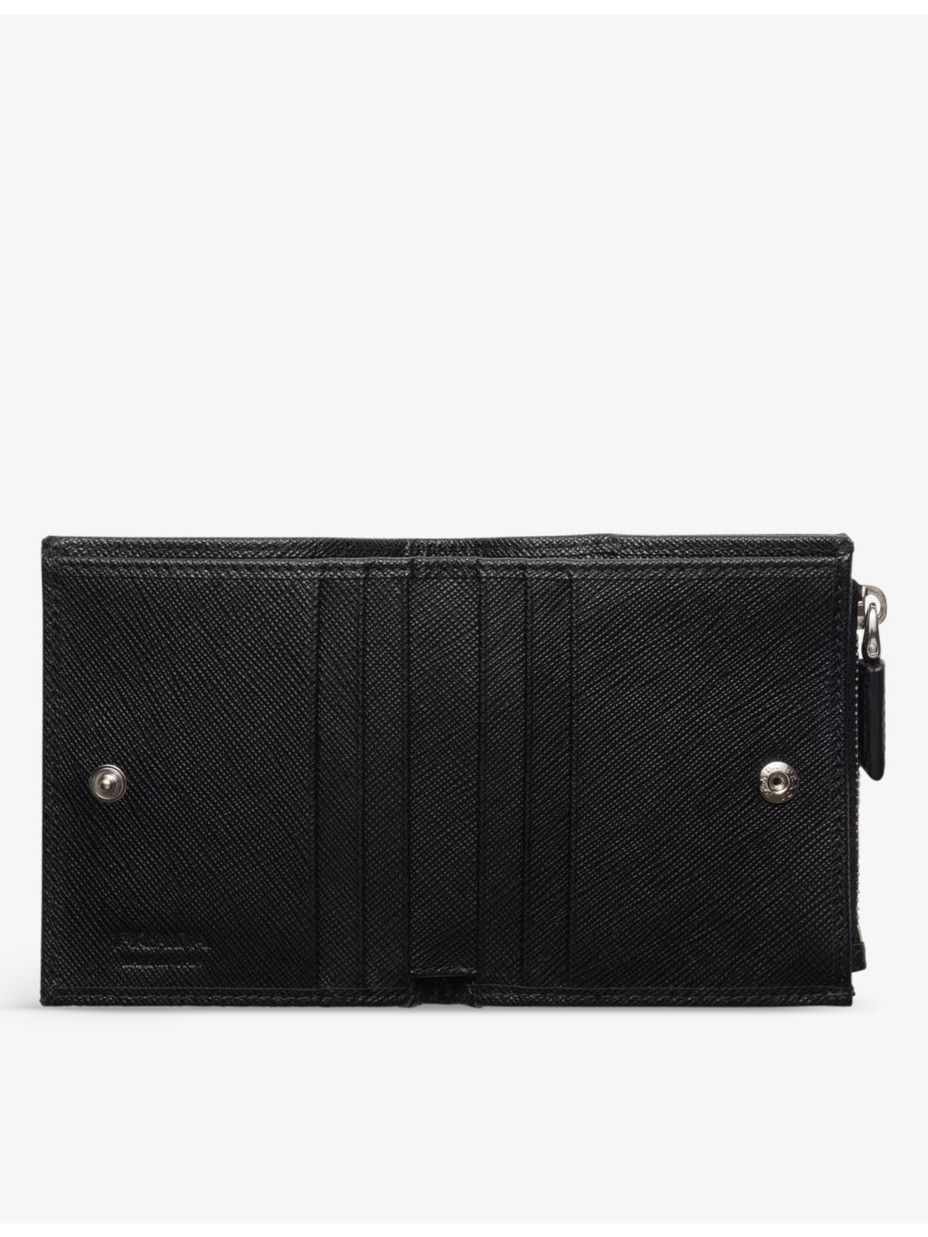 Re-Nylon small recycled-nylon and leather wallet - 4