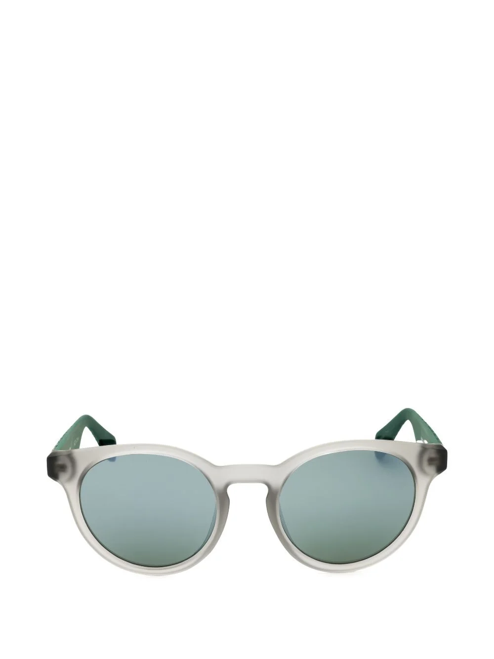colour-block round-frame sunglasses - 1
