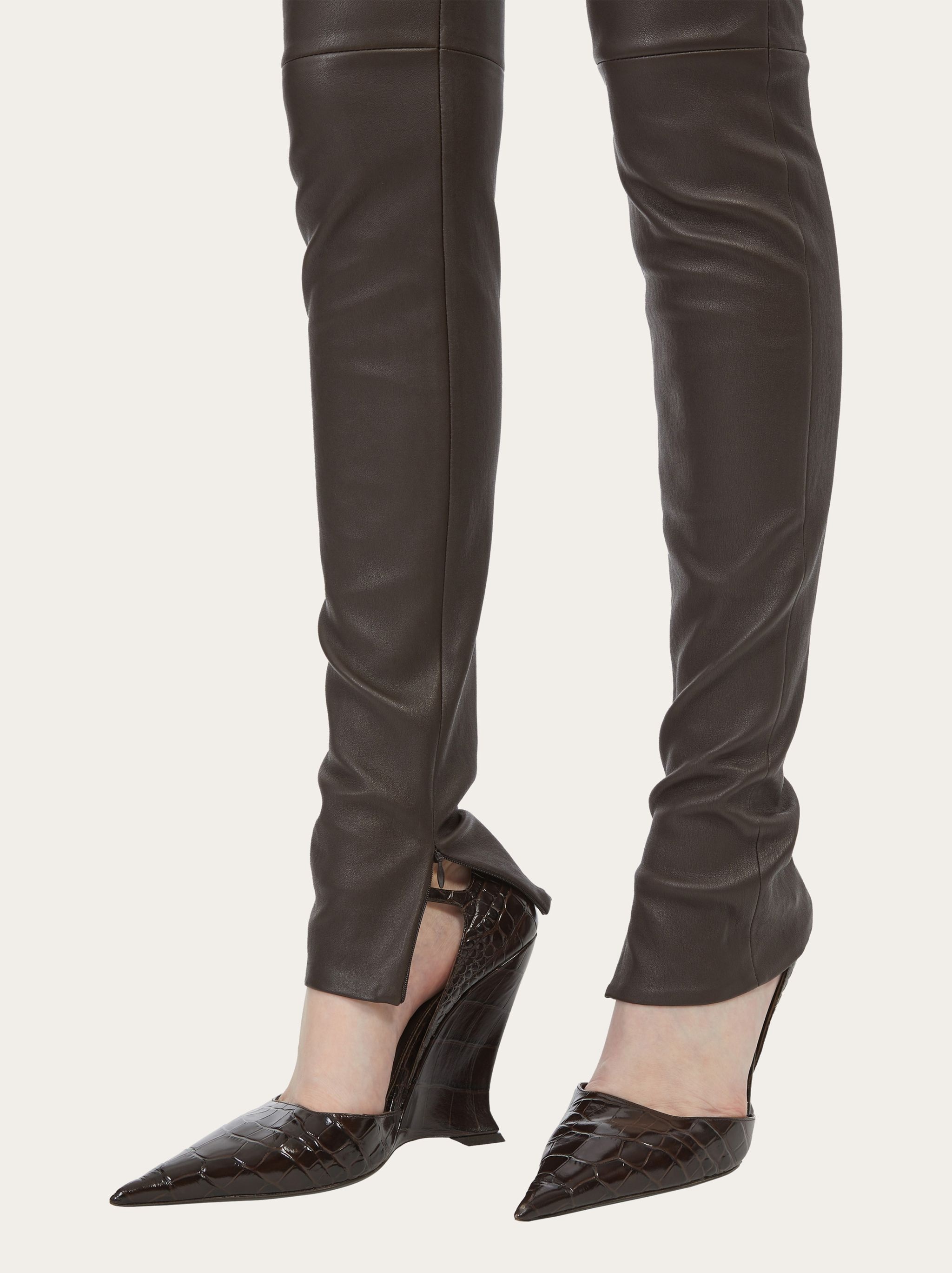 Stretch nappa trouser - 5