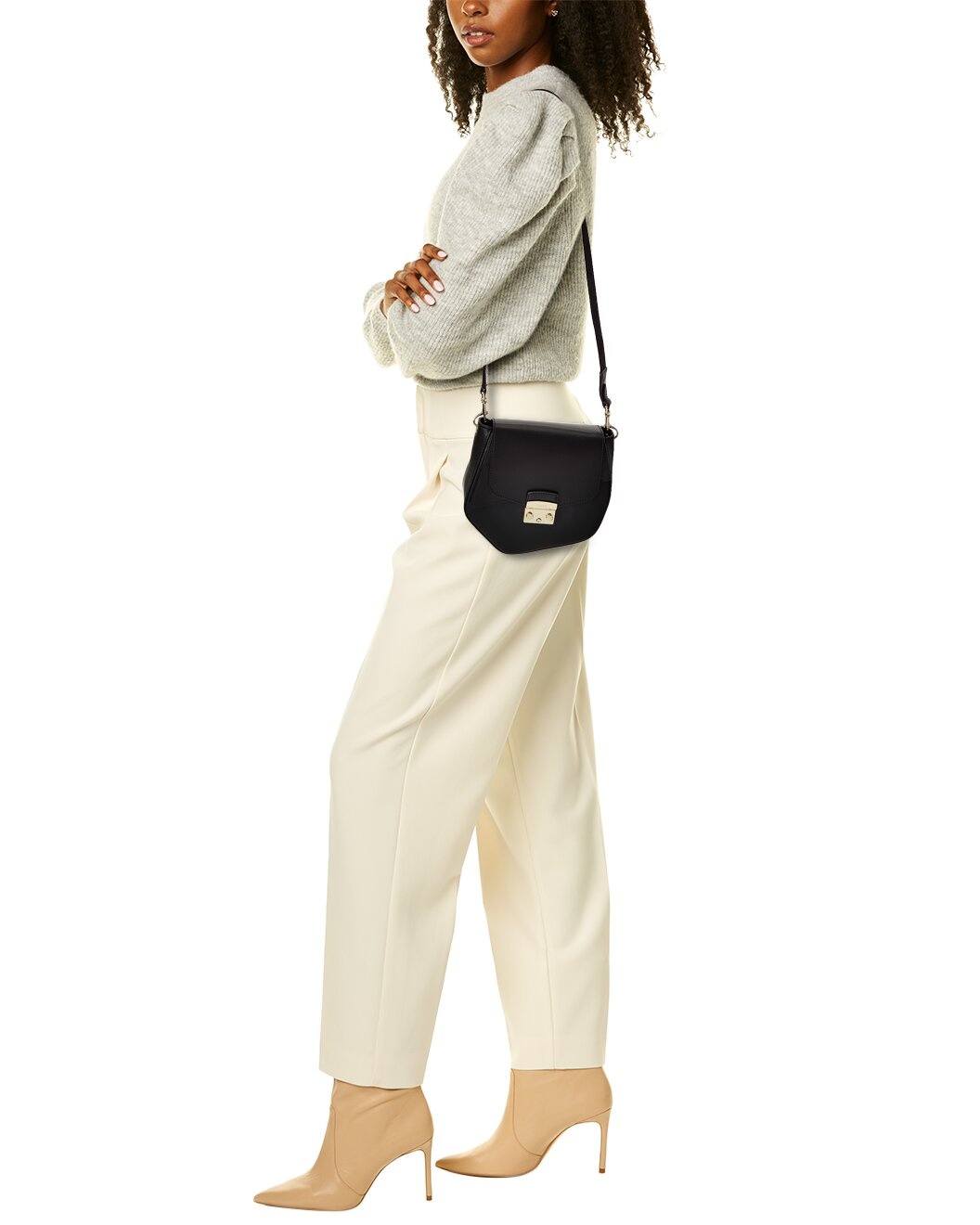 Furla Metropolis Prisma Mini Leather Crossbody - 4