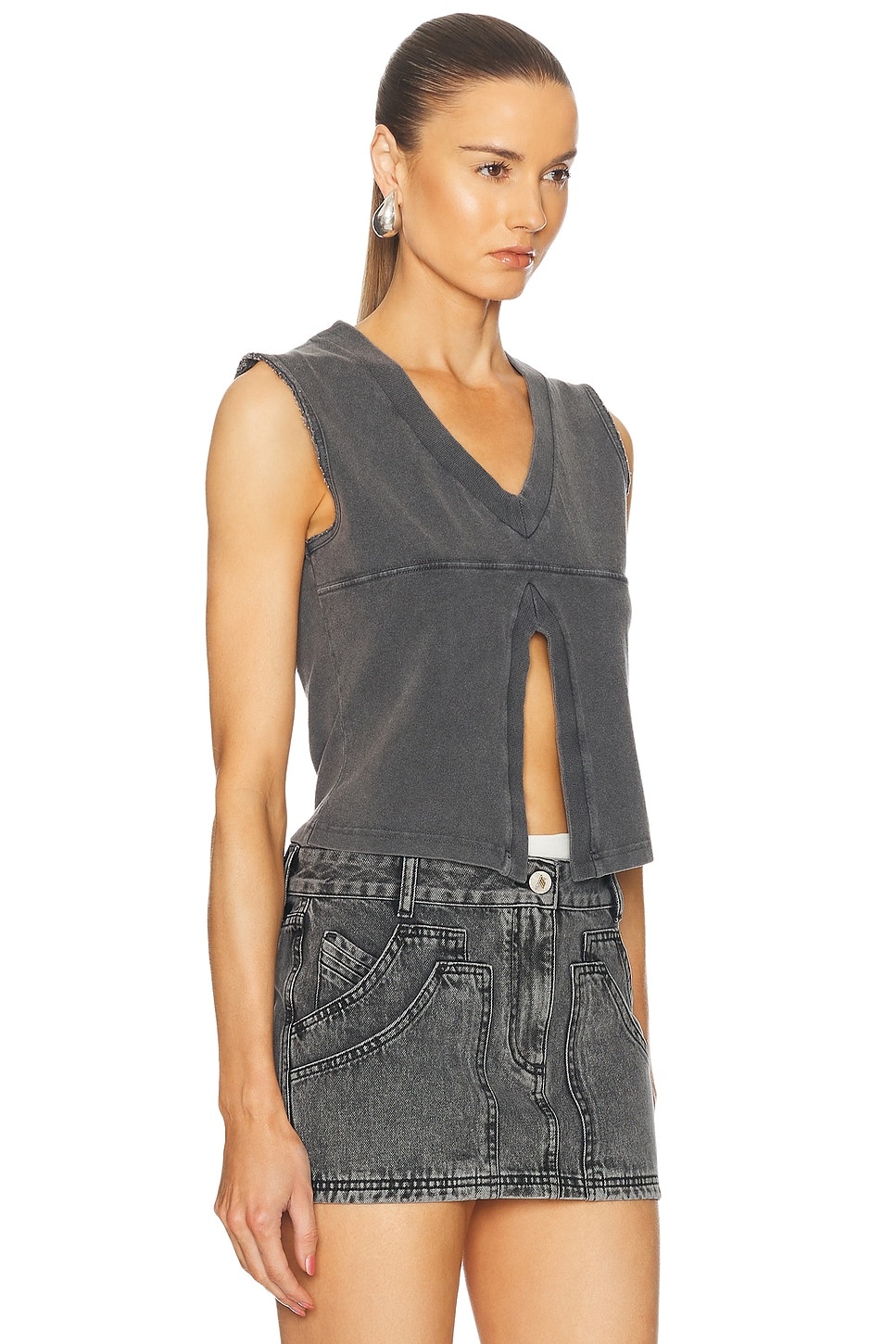 V-Neck Tank Top - 2