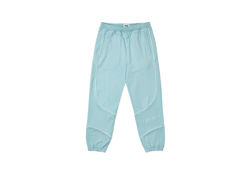 SPORT PIPED JOGGER CRSYTALISED BLUE - 1