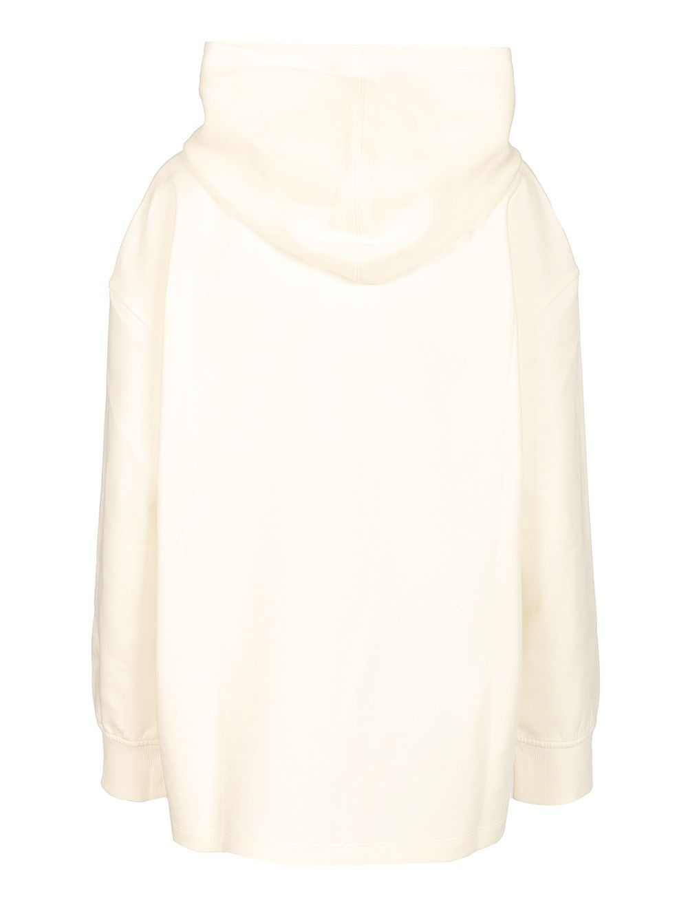 Visiera Hooded Sweatshirt Max Mara Logo Sweatshirts White - 2