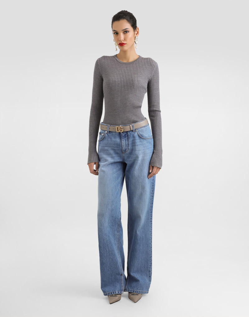 Dolce & Gabbana 5-pocket denim trousers outlook