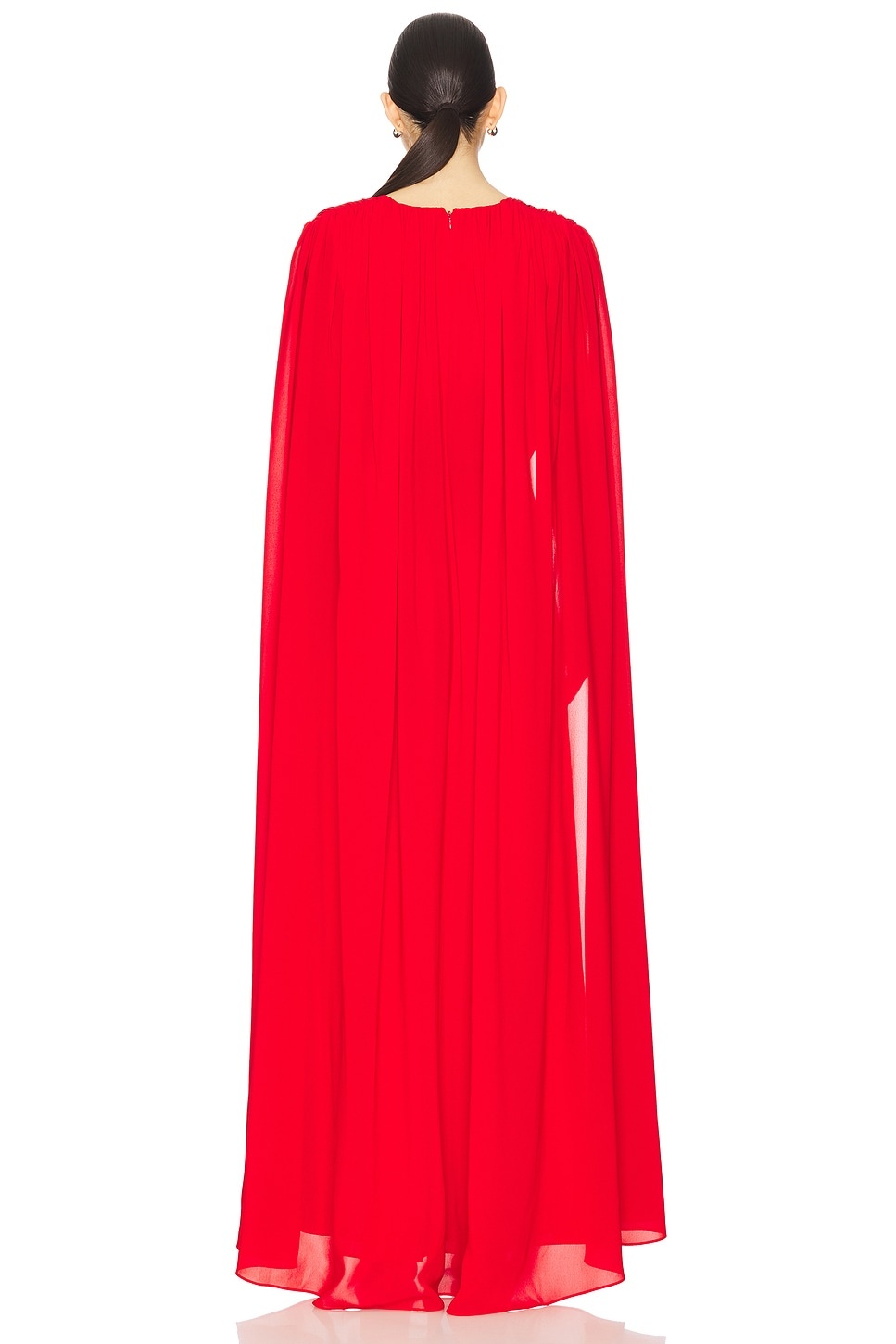 Zenaida Maxi Cape Gown - 3