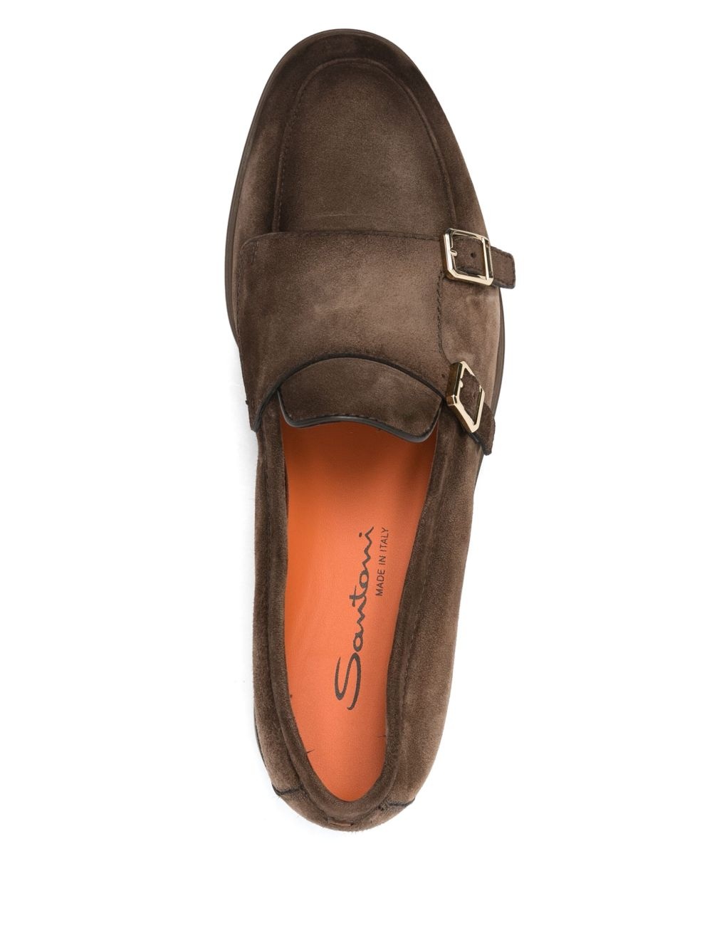 suede monk shoes - 4