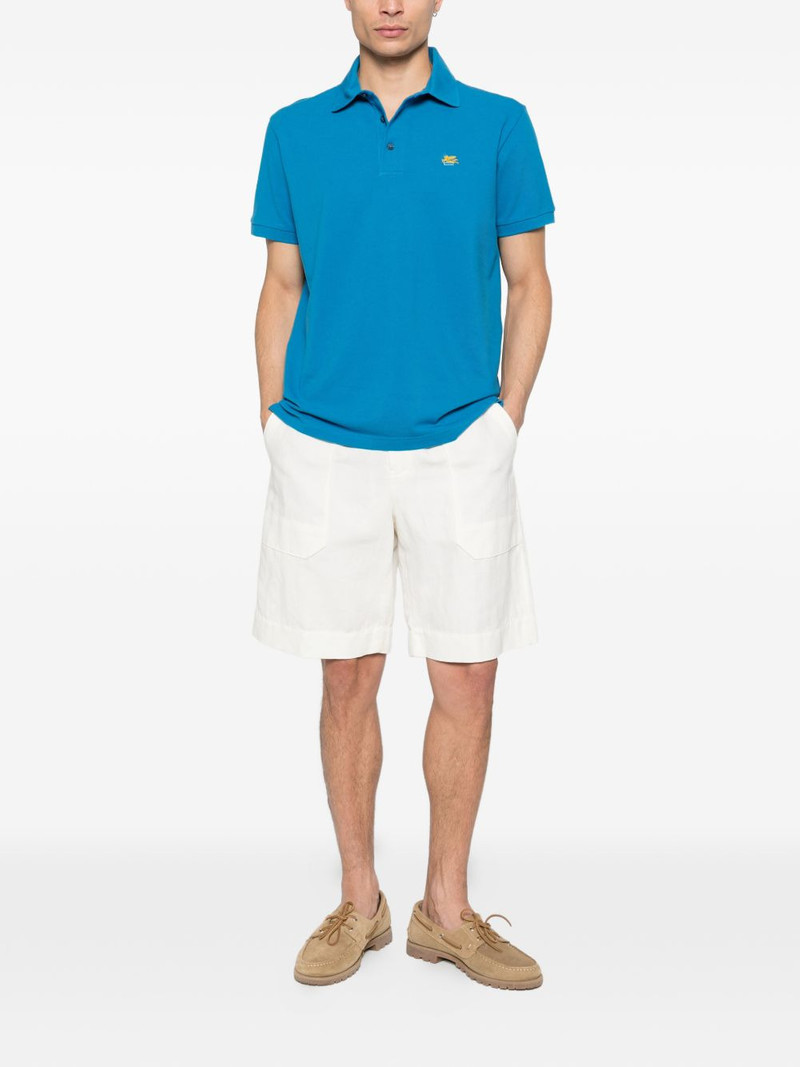Etro embroidered polo shirt outlook