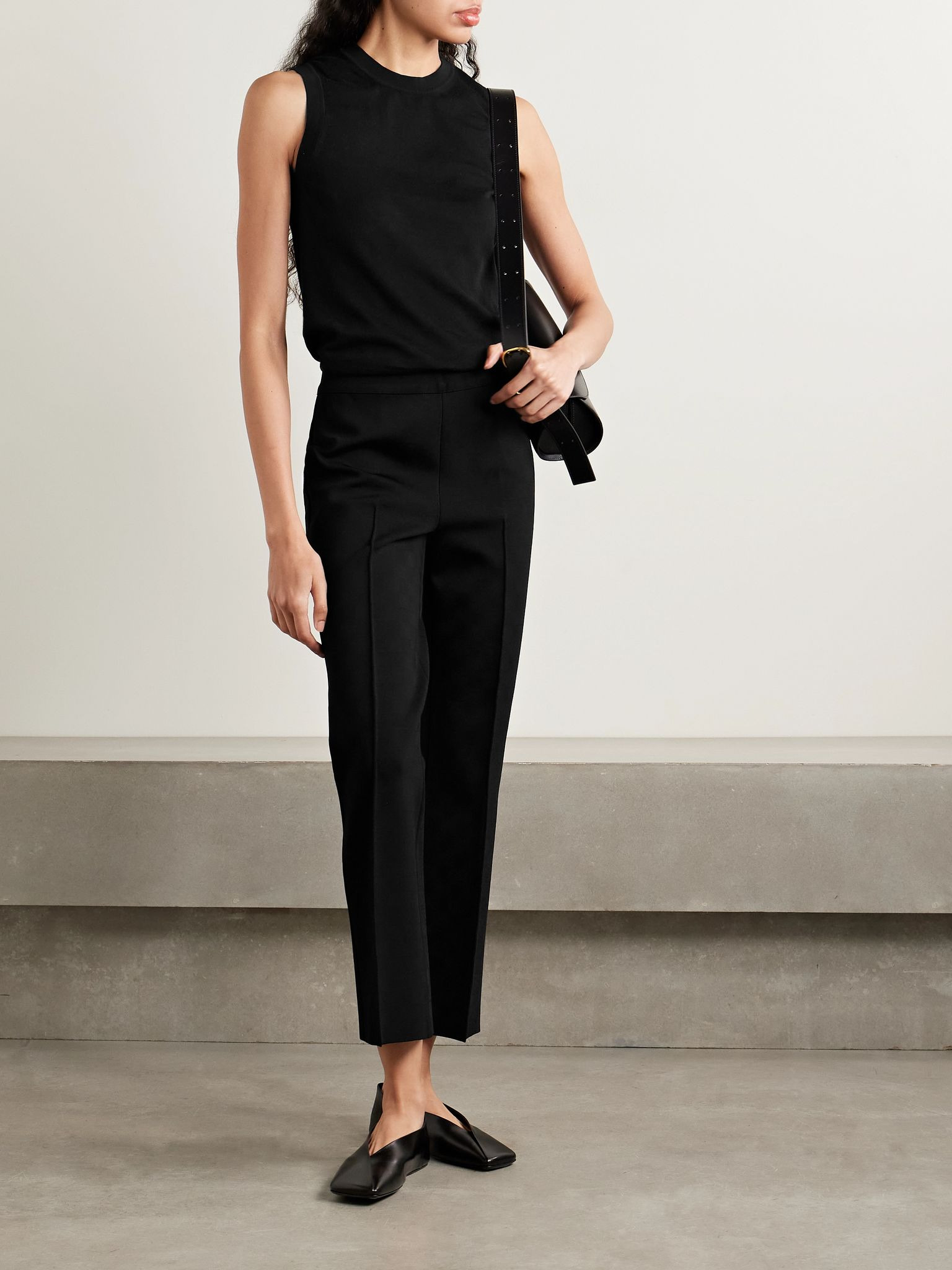 Brendan cotton tank Black - 2