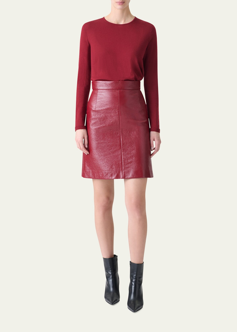 AKRIS Cashmere-Silk Fine Gauge Seamless Knit Sweater outlook