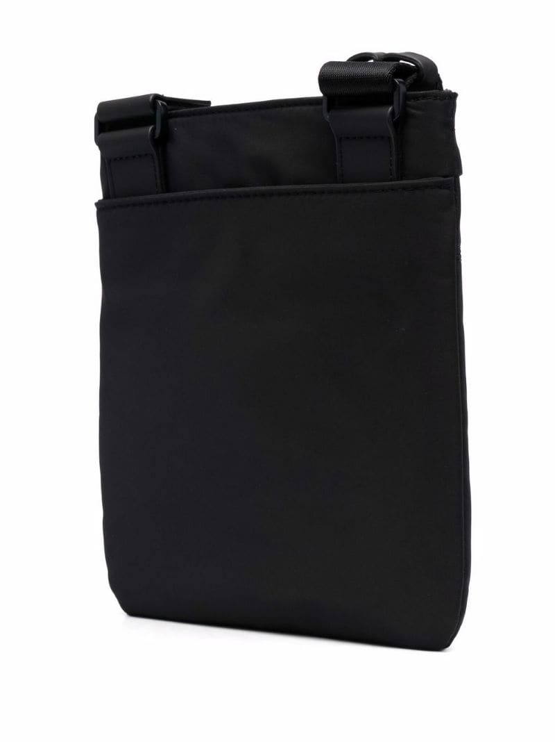 embossed-logo messenger bag - 3