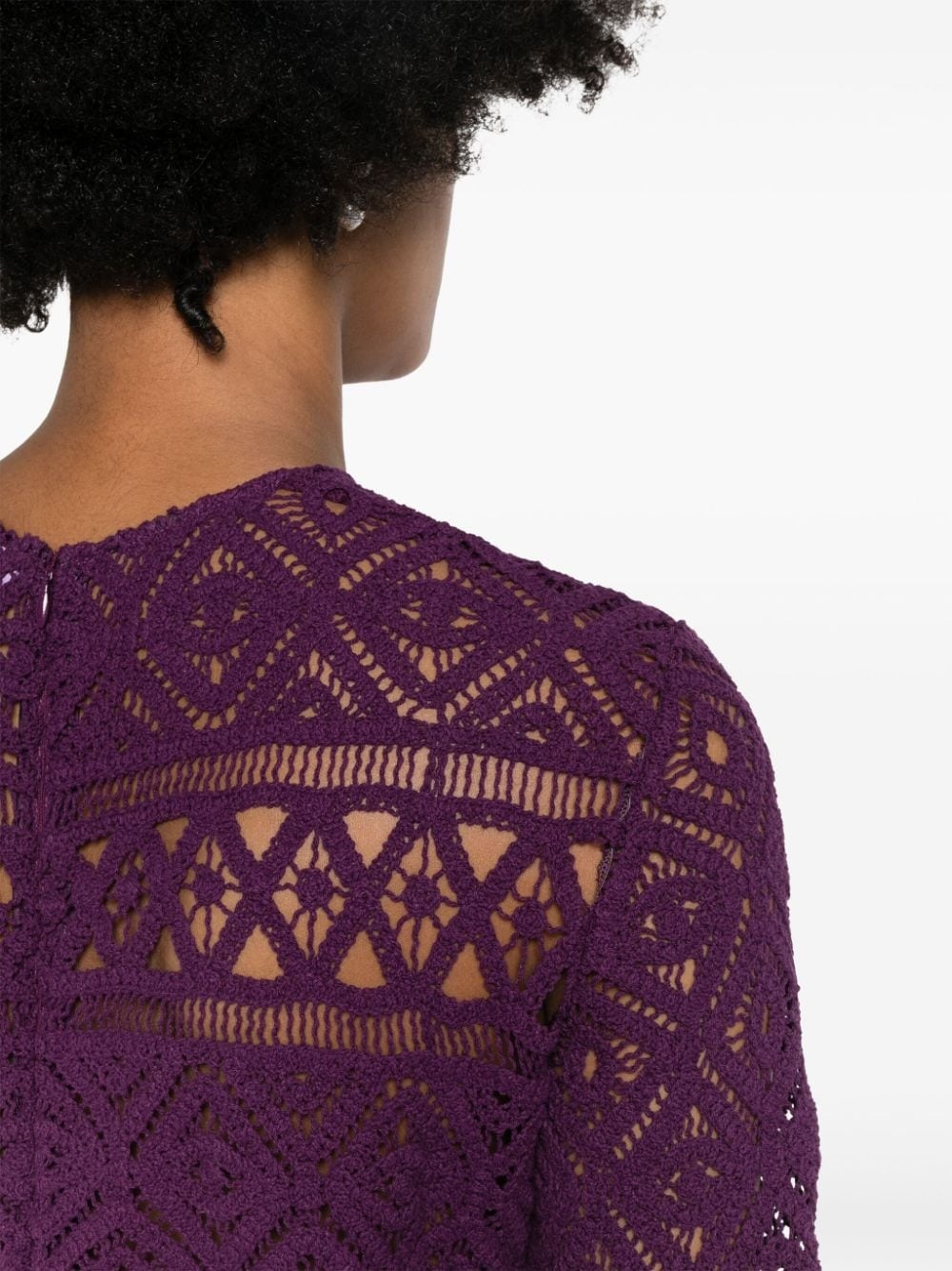 Lacey Swing macramÃ© dress - 5