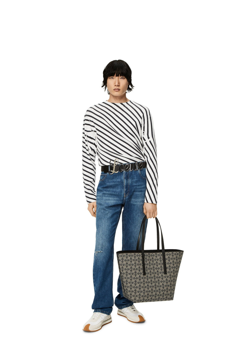 Loewe Diagonal stripe T-shirt in cotton outlook