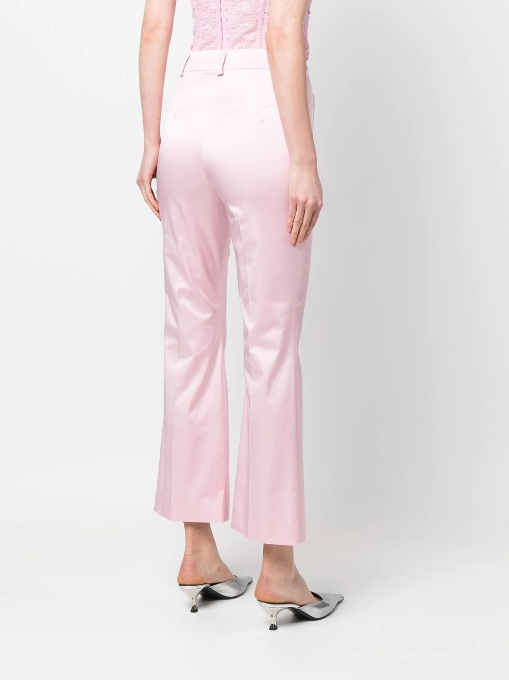 flared tailored trousers - 4