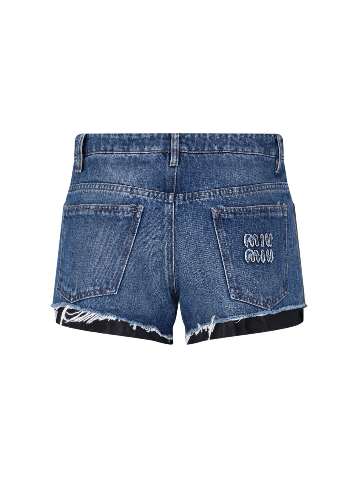 DENIM LOGO SHORTS - 3
