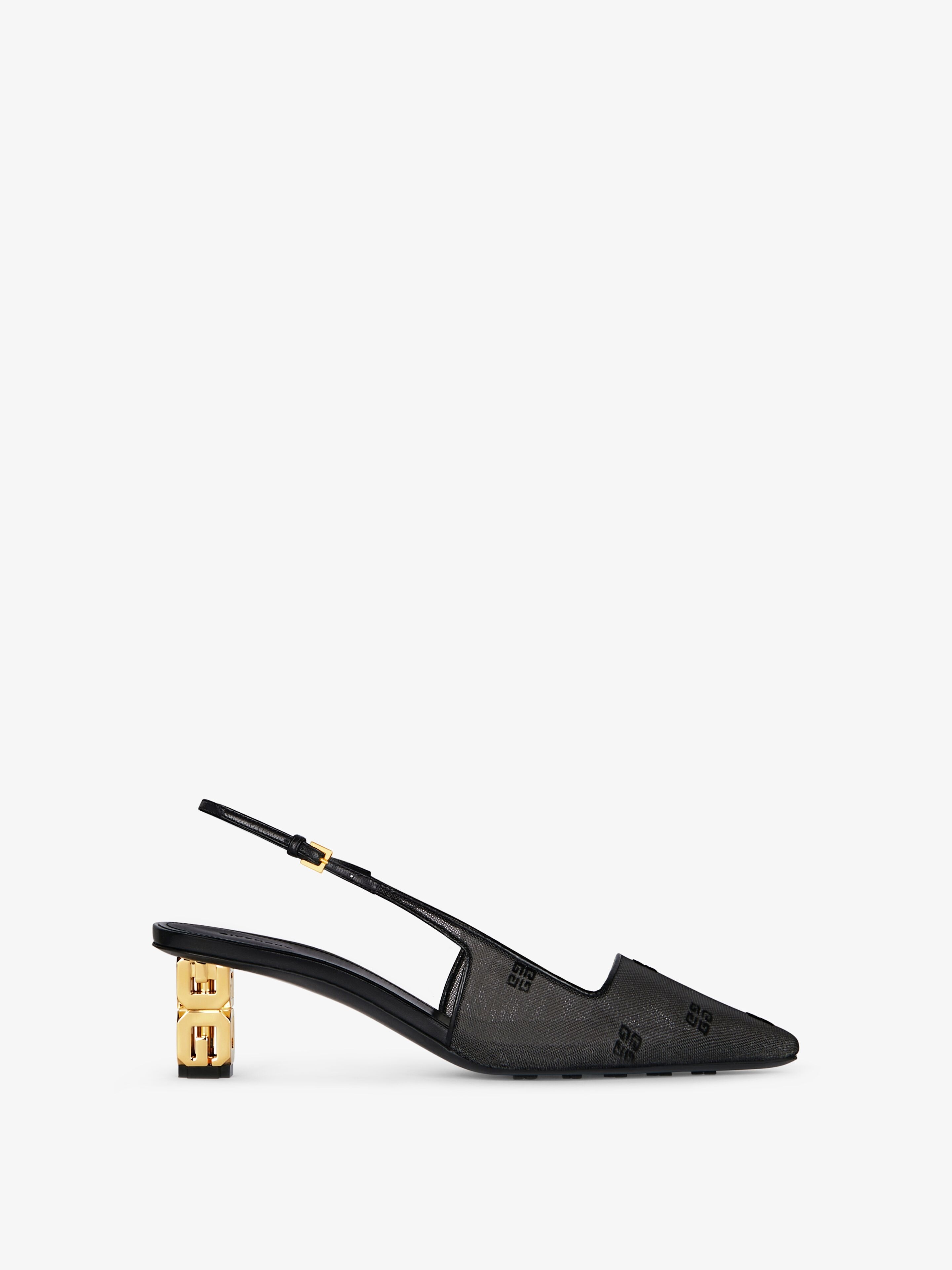 G CUBE SLINGBACKS IN 4G MESH - 1