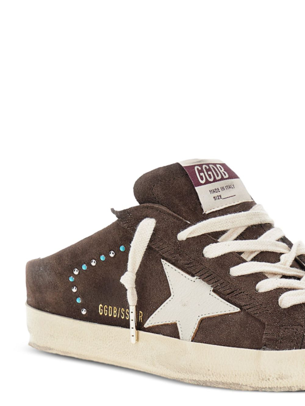 Super-star suede sabot sneakers - 4