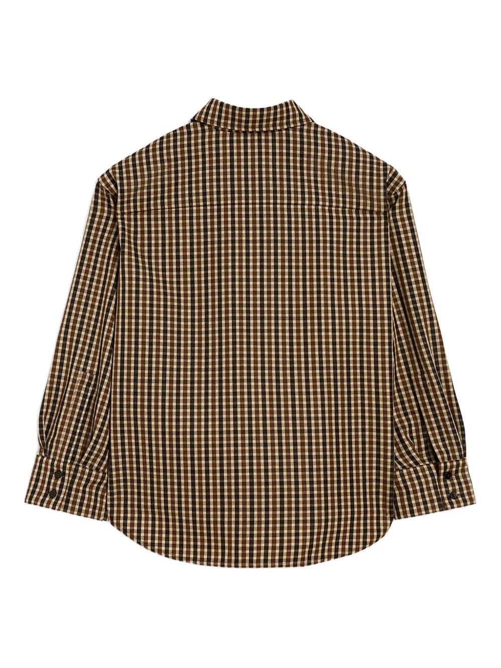 Micro Check Dry Wool Shirt - 2