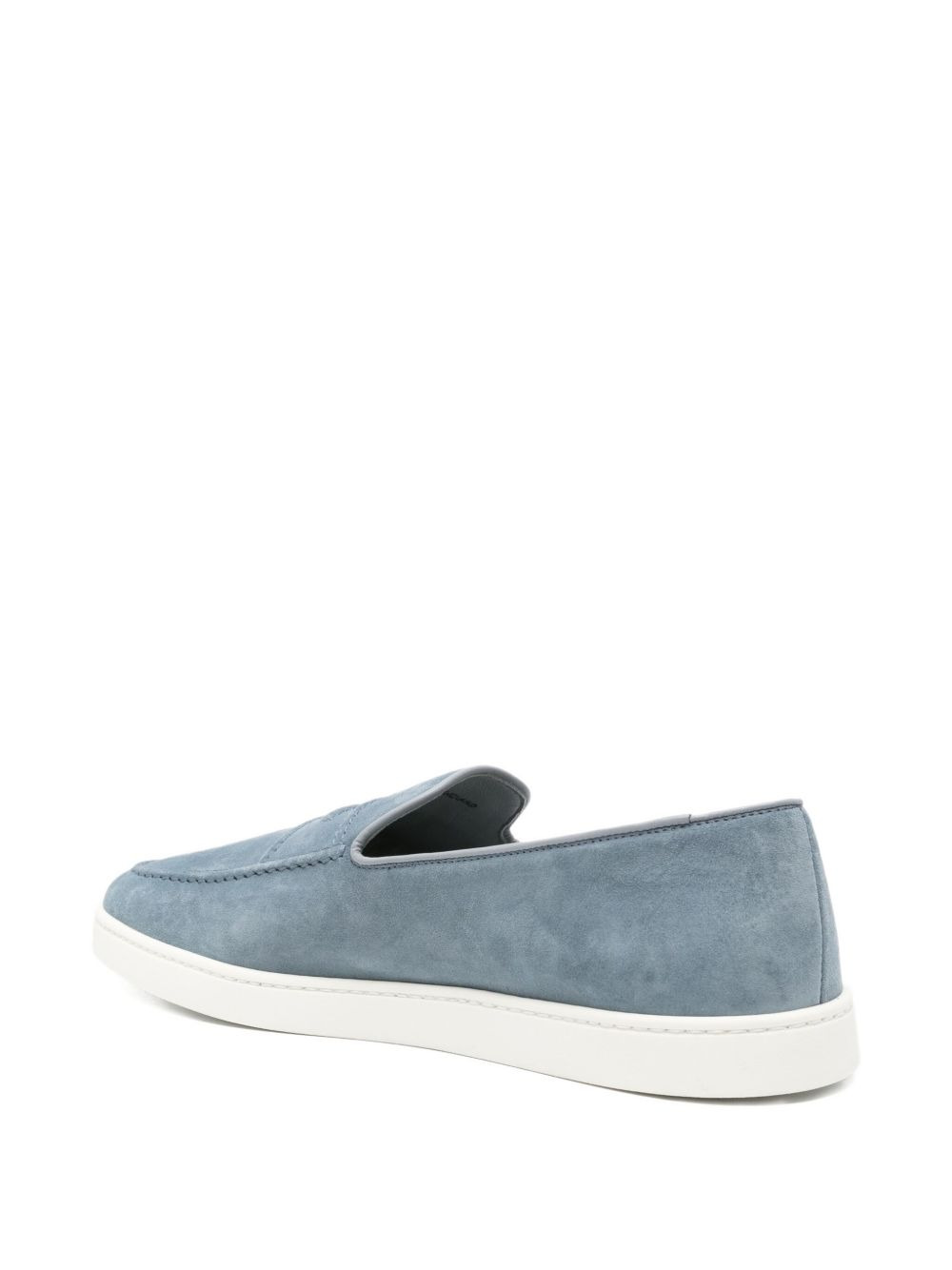 suede penny loafers - 3
