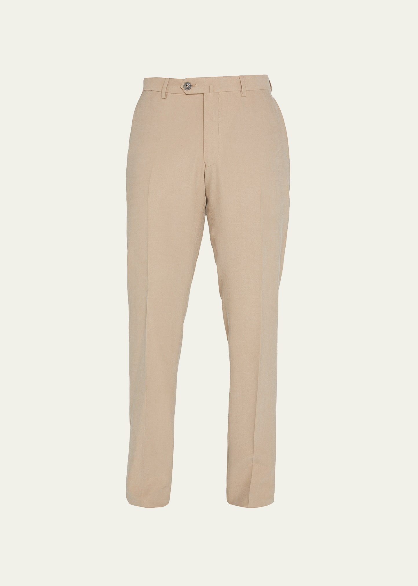 Men's Lyocell-Blend Suit Separate Trousers - 1