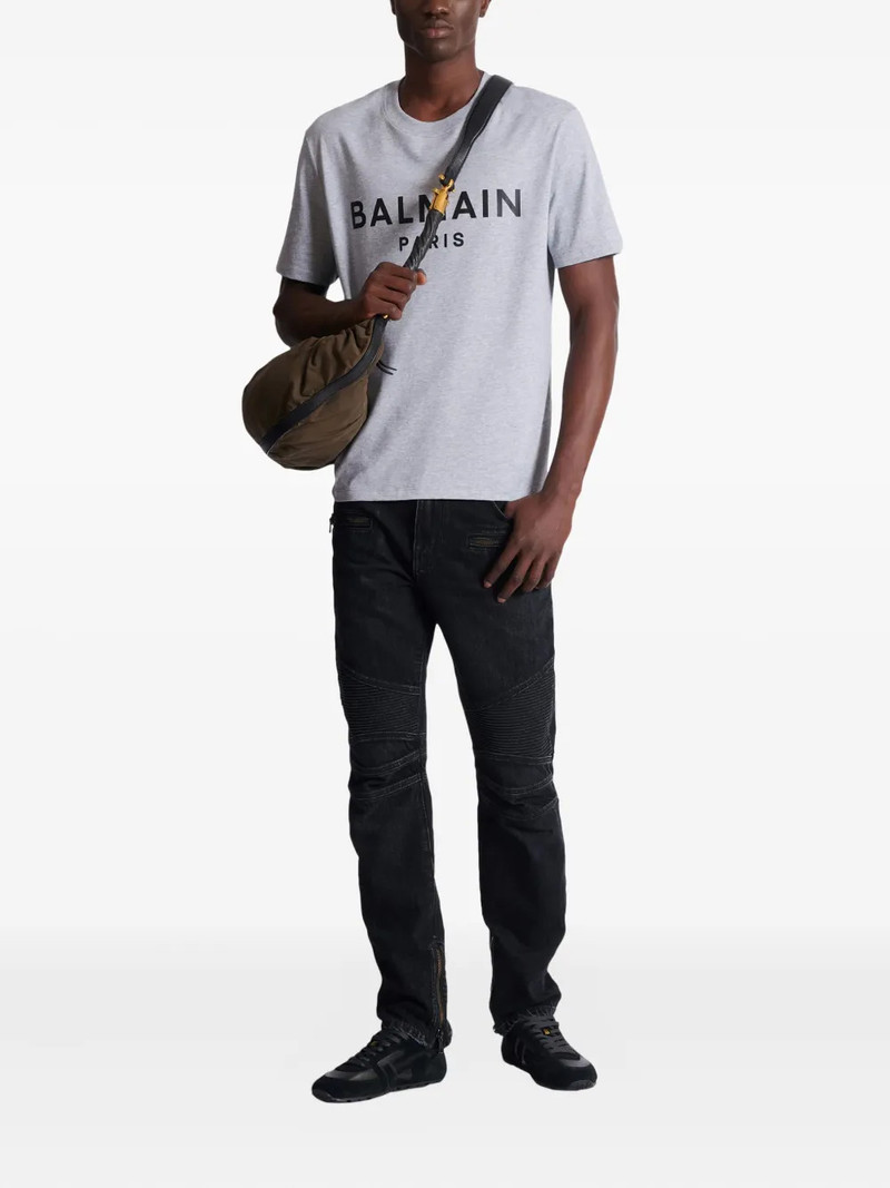 Balmain Regular Biker Denim Pants outlook