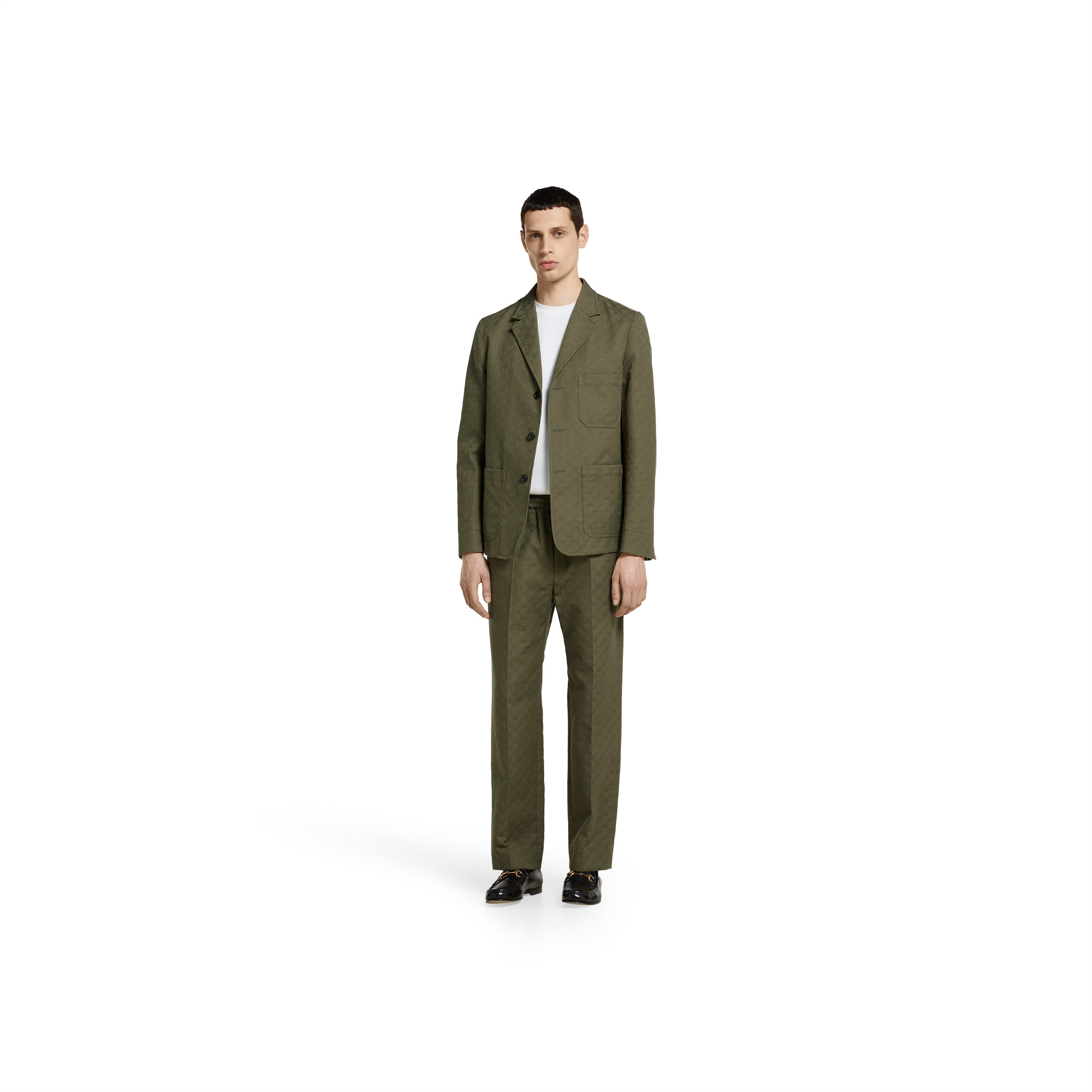 Cotton blend GG canvas jacket - 2