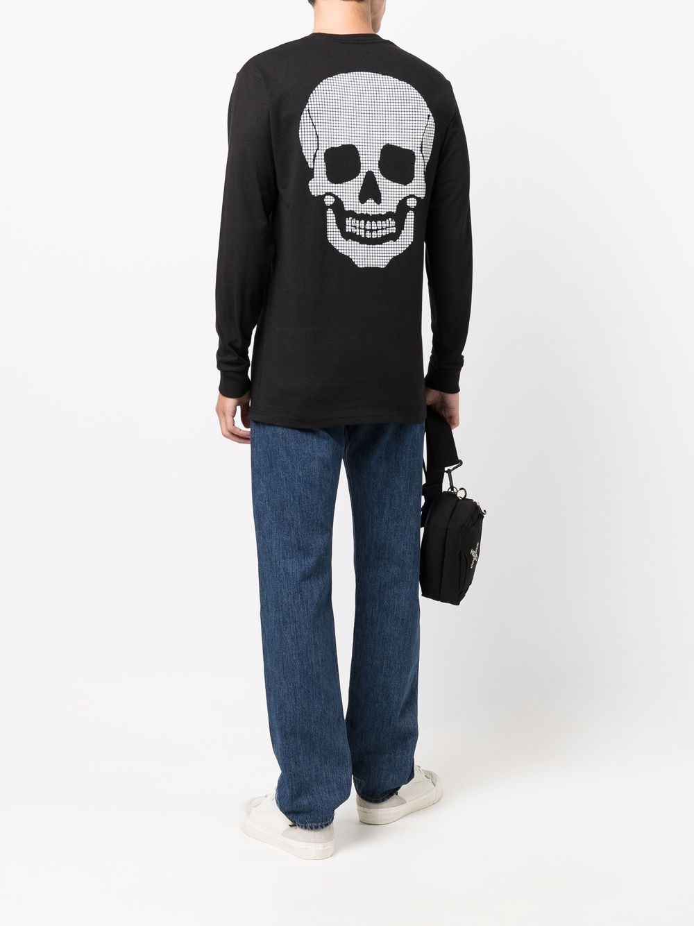 skull-print jumper - 2