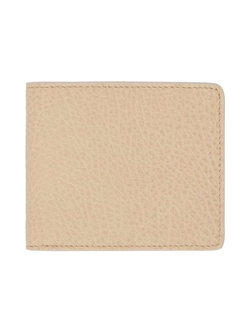 Beige Bifold Wallet - 1