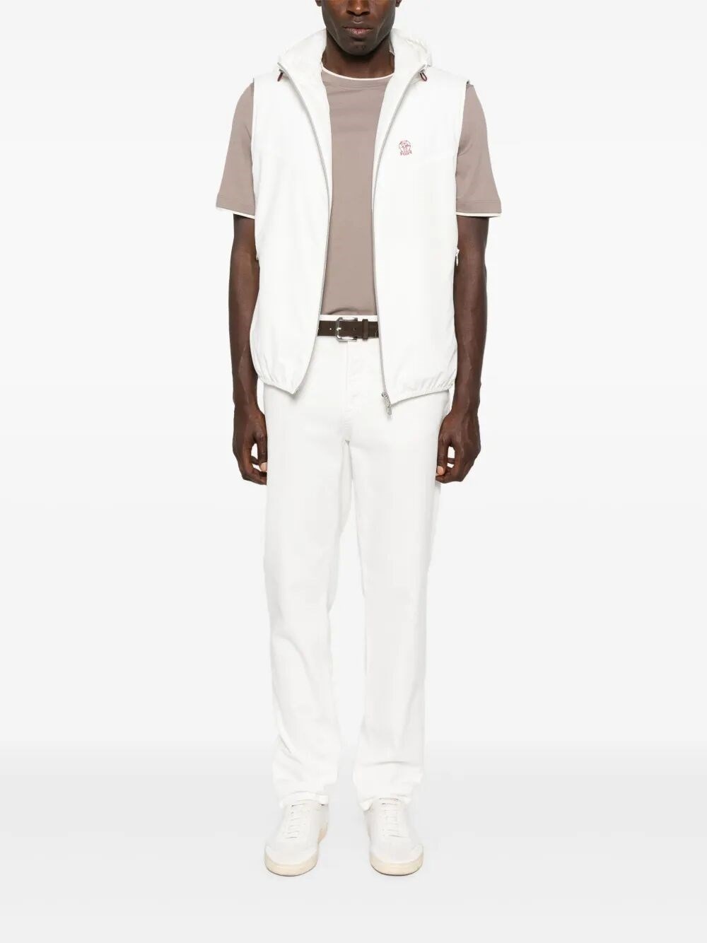 T-Shirt With Faux-Layering - 2