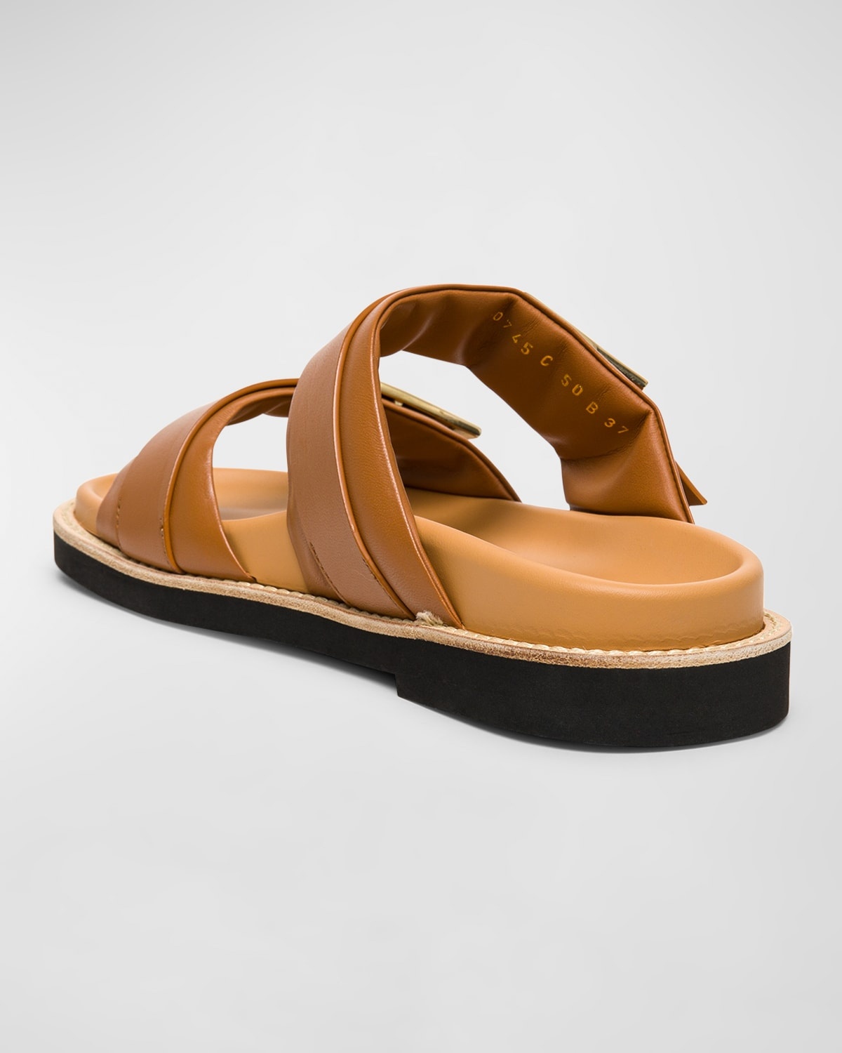 Amalfi Dual Buckle Slide Sandals - 3