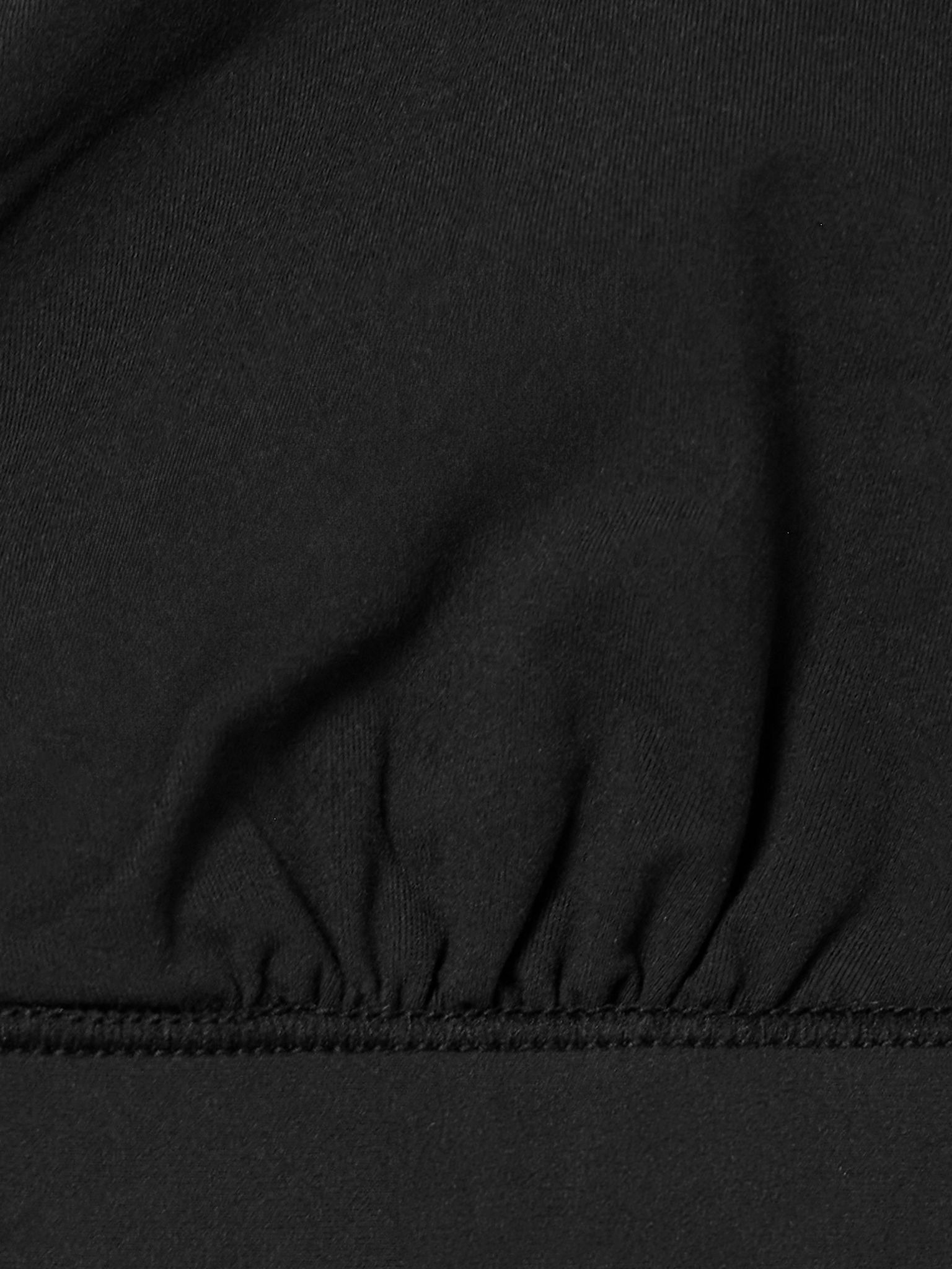 Fits Everybody Crossover Bralette - Onyx Black - 4