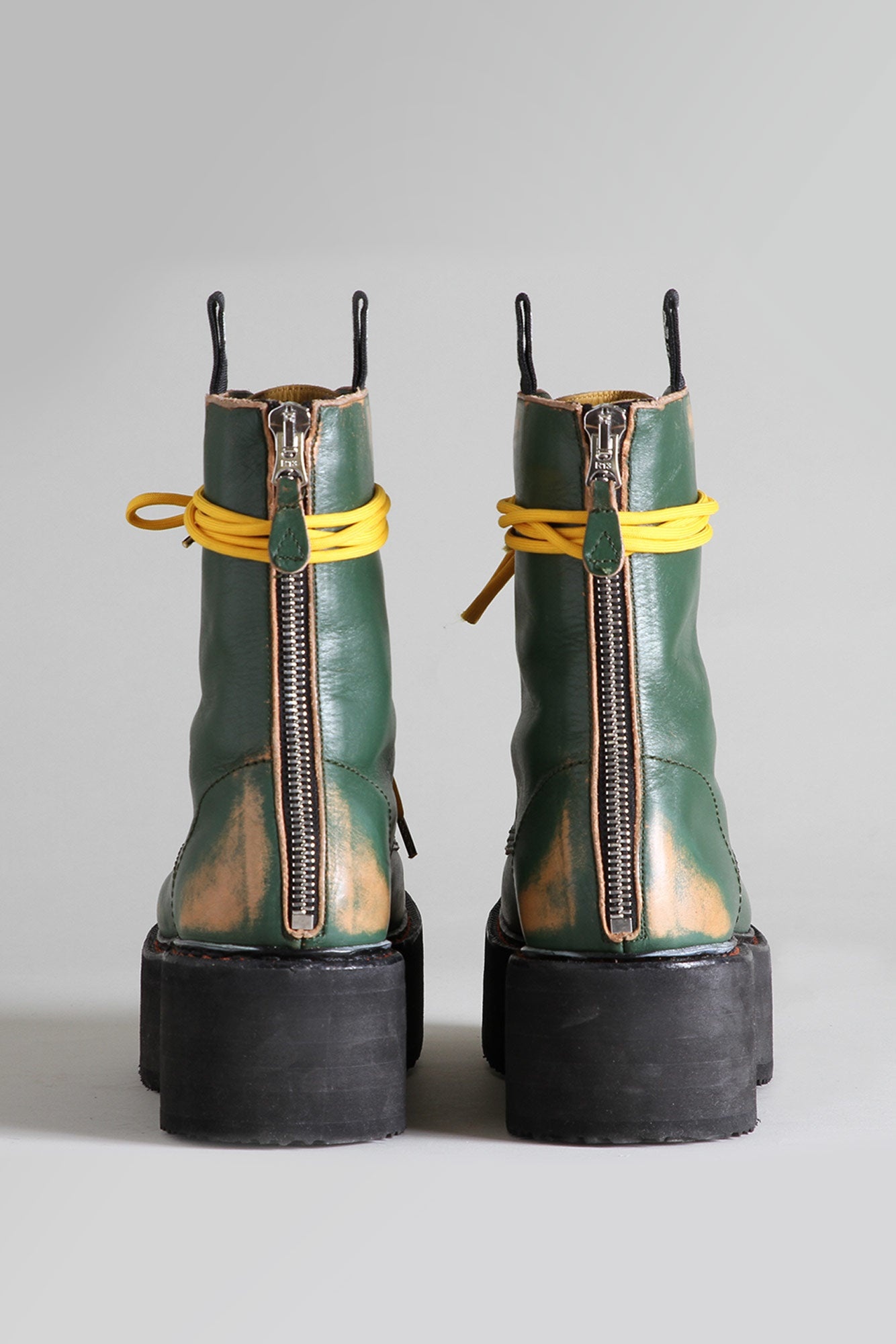 DOUBLE STACK BOOT - HUNTER GREEN REMOVE | R13 - 3