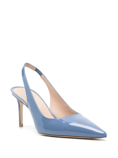 Stuart Weitzman Sling 75mm leather pumps outlook