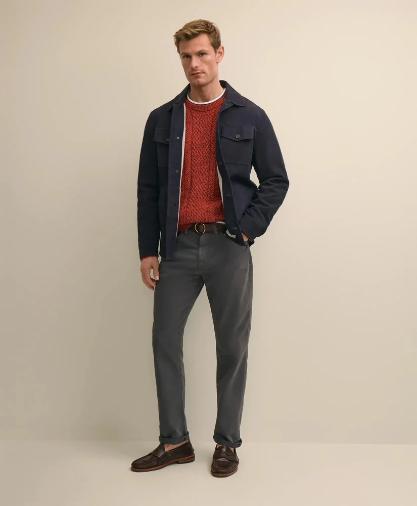 Suede Shirt Jacket - 1
