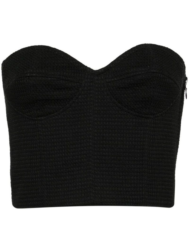 sweetheart cropped top 1