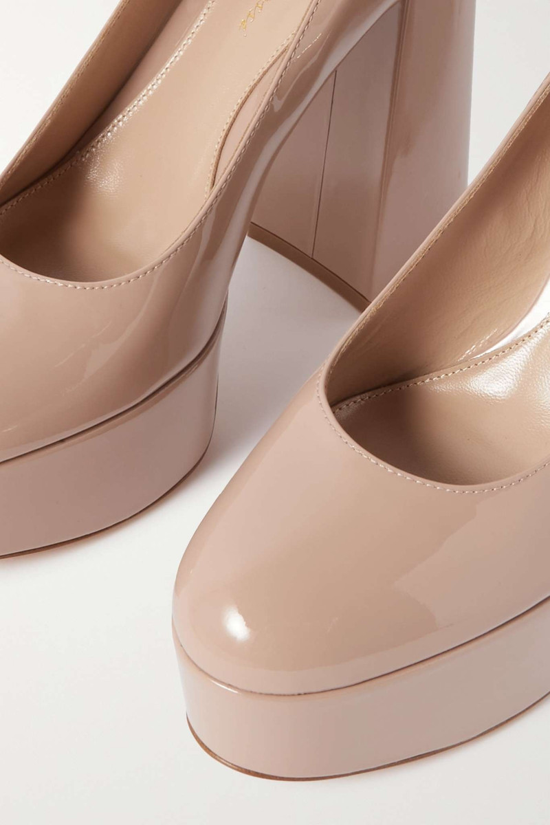 Vernice 70 patent-leather platform pumps 4