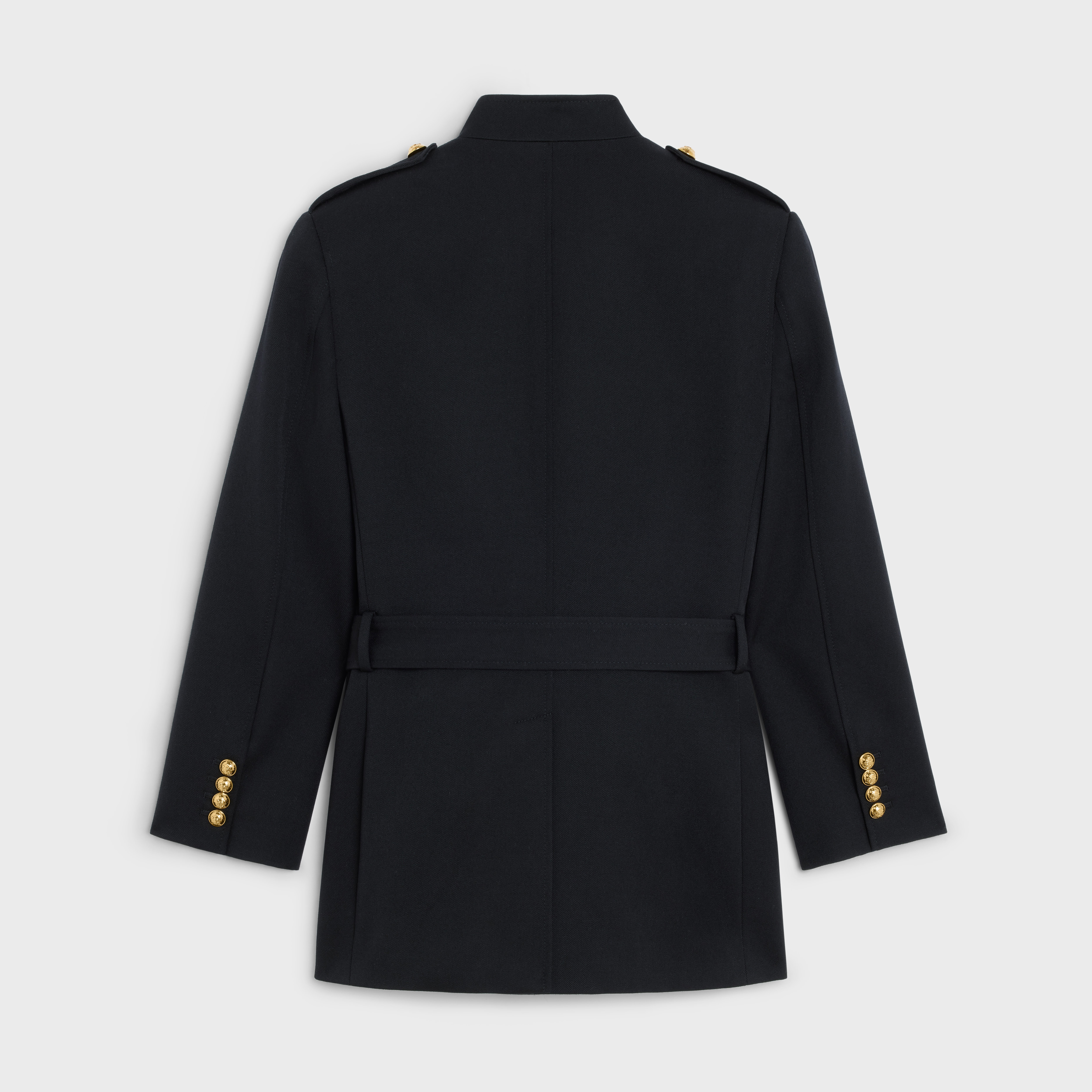 【23AW NEW】CELINE_women / SAHARIENNE ミリタリー ジャケット NEW】CELINE_women SAHARIENNE / ミリタリー 【23AW ジャケット