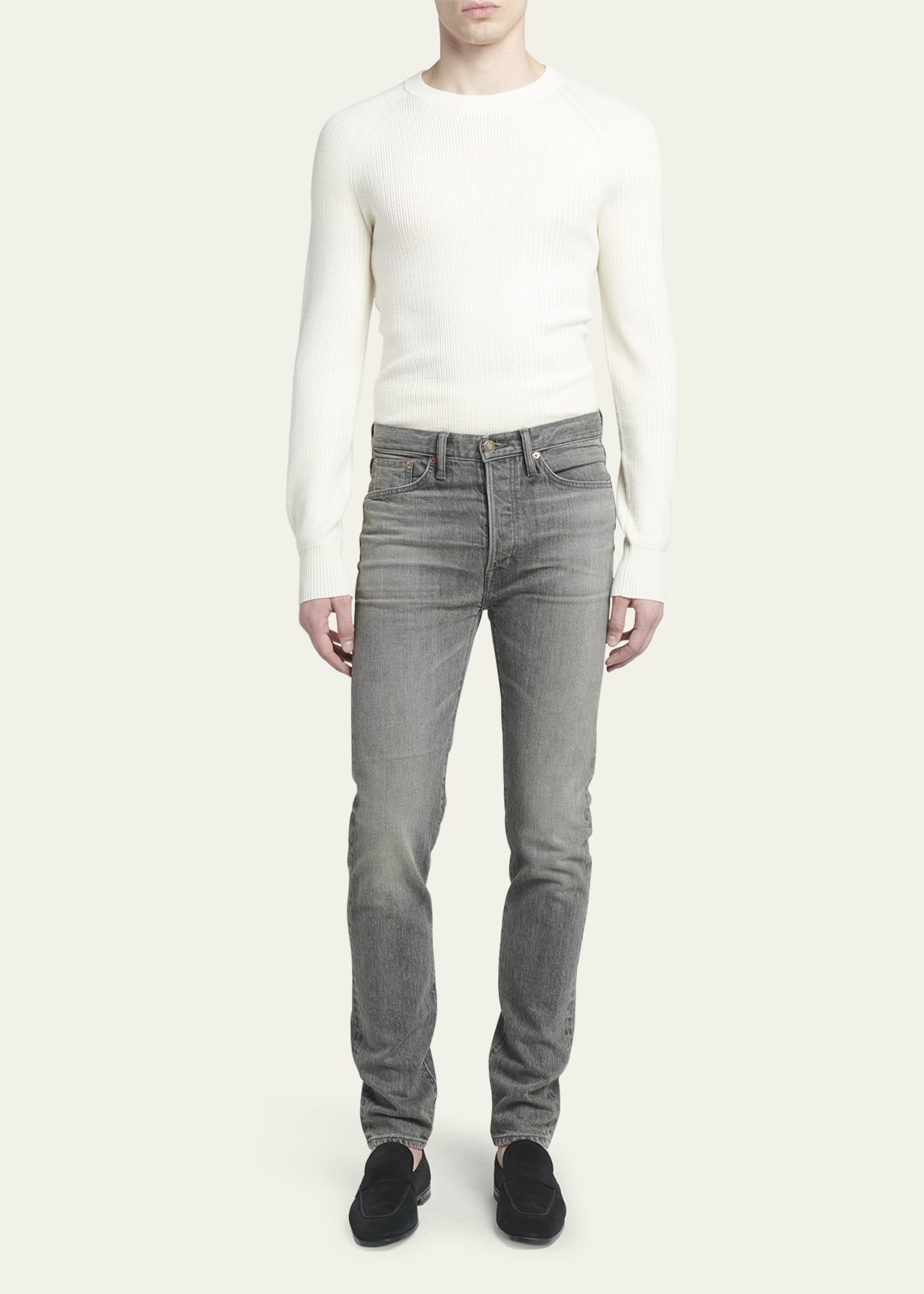 Men's Standard-Fit Stretch Jeans - 2