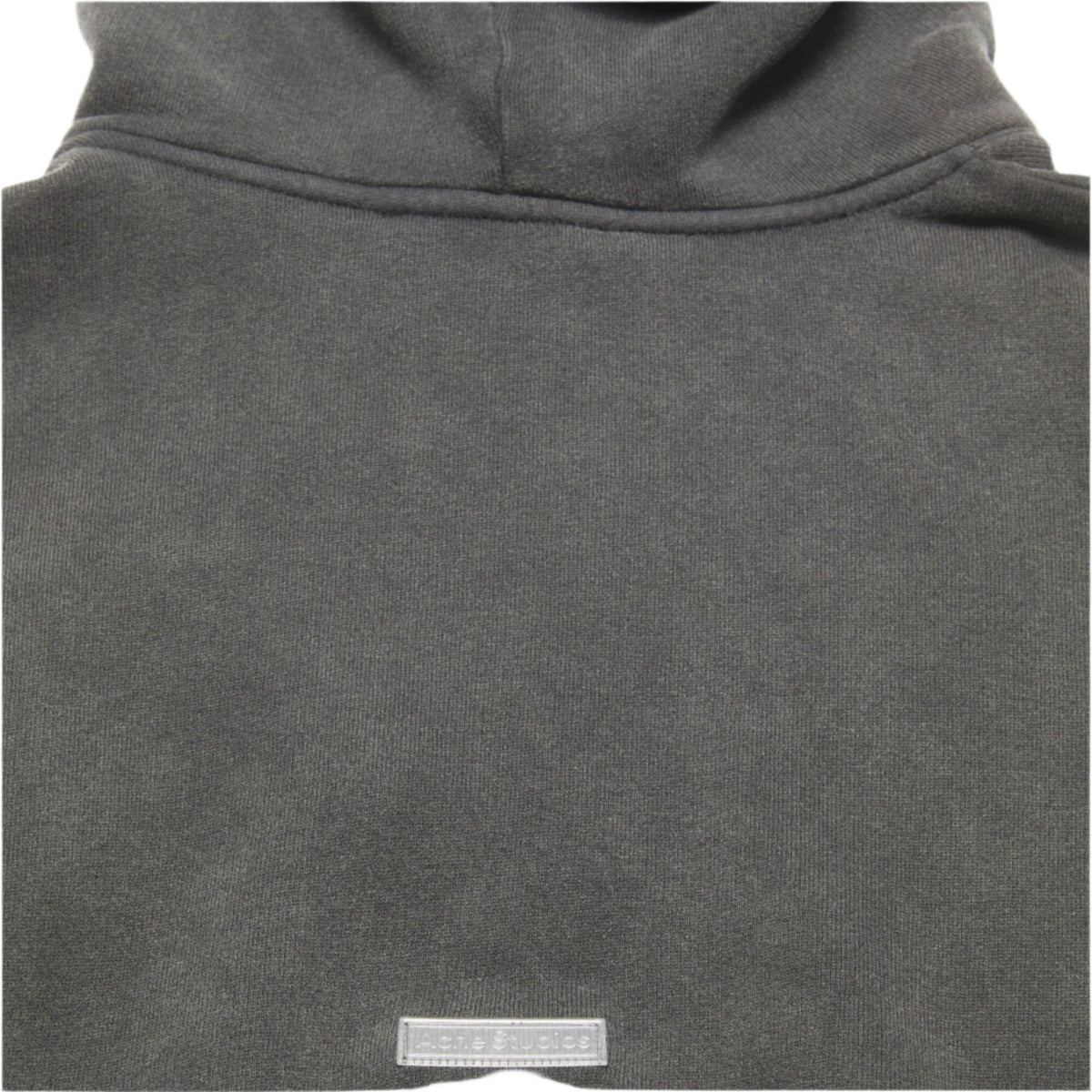 HOODED SWEATER LOGO PATCH (FADED BLACK) - 2