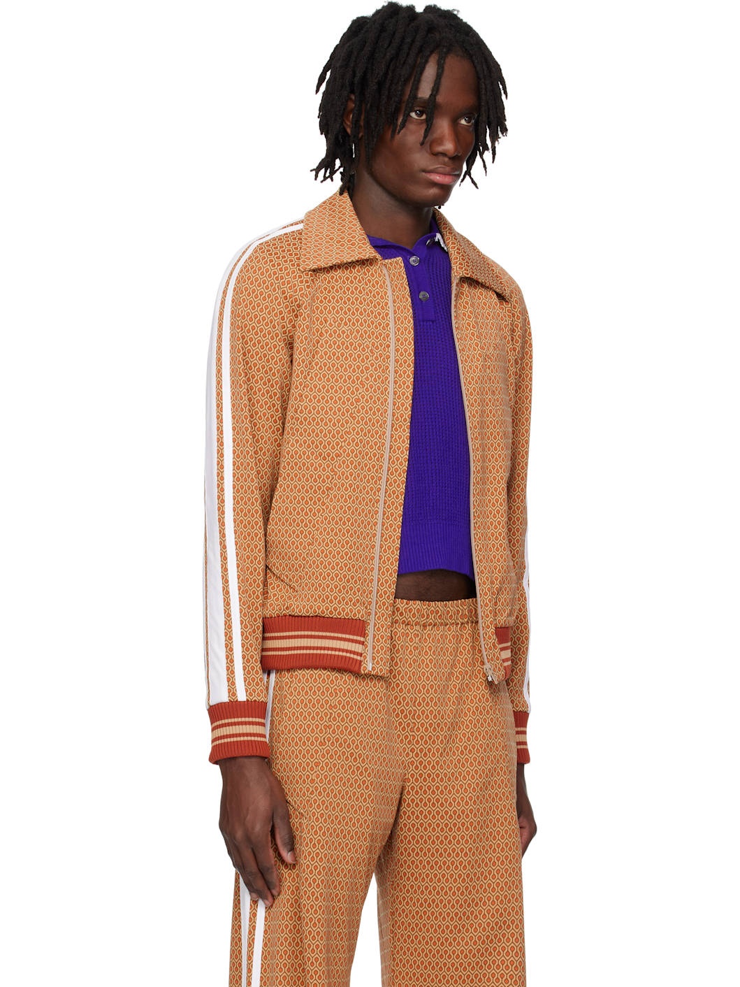 Tan Track Jacket - 2