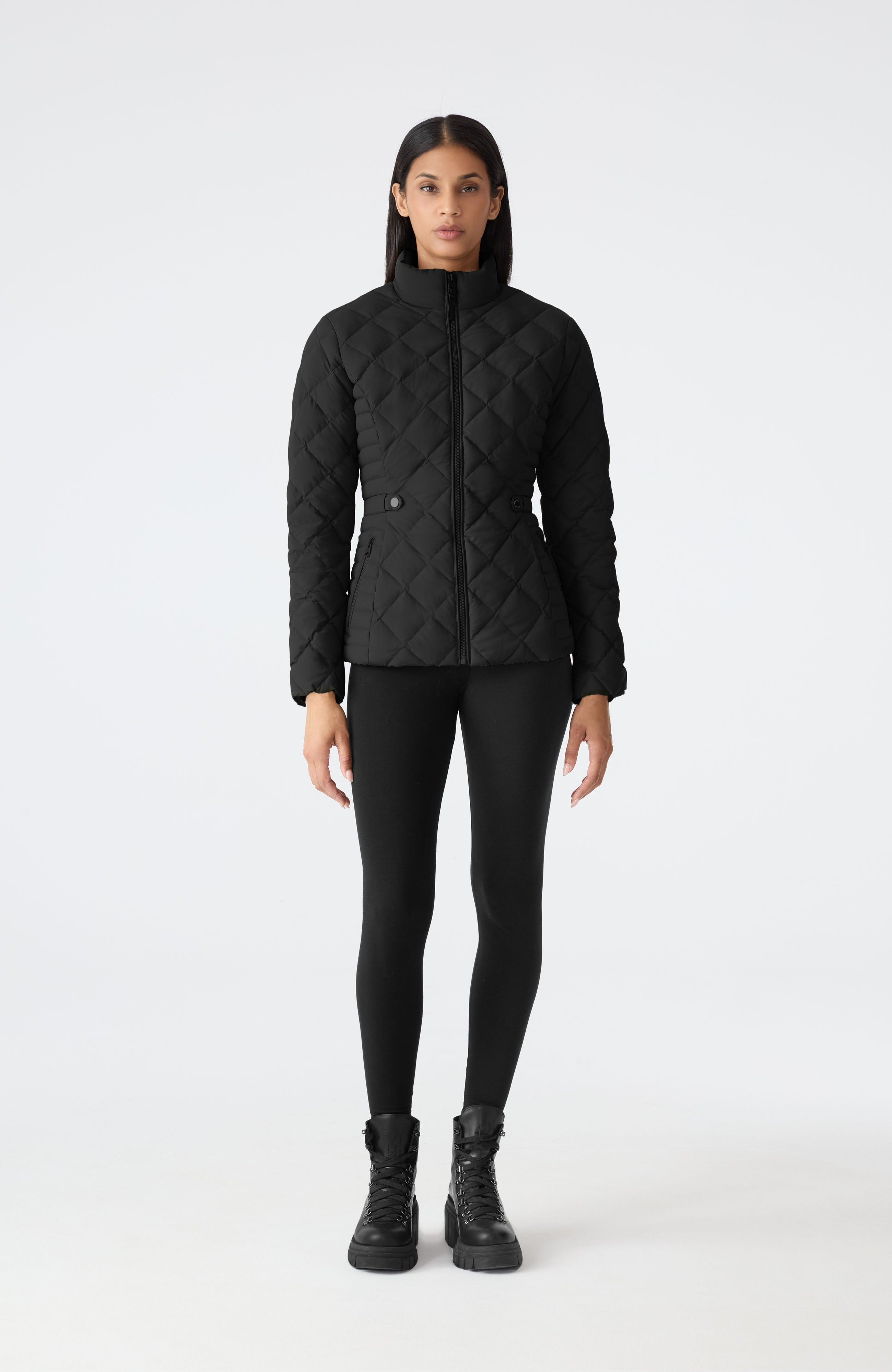 VIK Diamond Quilted Down Jacket - 2