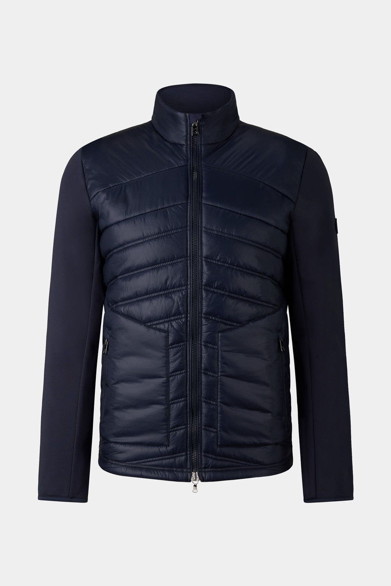 Kolya Hybrid quilted jacket in Navy blue 1