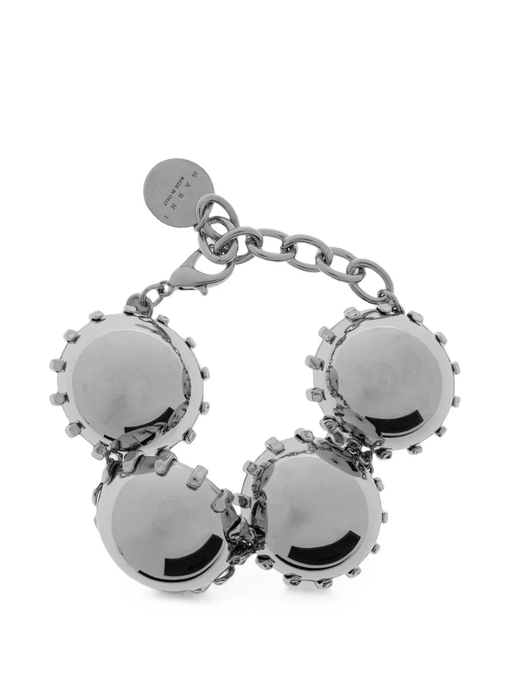 stud-embellished dome bracelet - 1