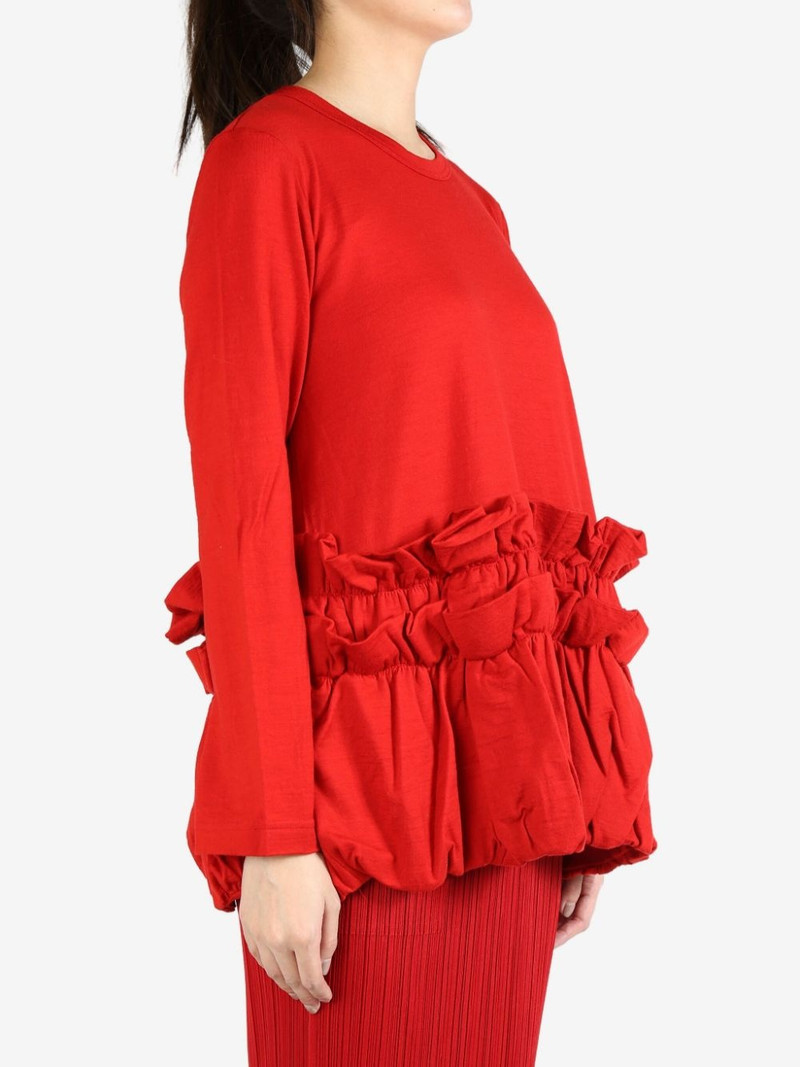 Comme des Garçons Comme des Garçons draped blouse outlook