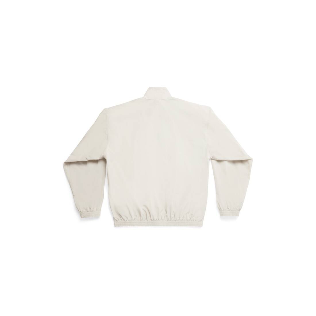 Minimal Tracksuit Jacket in Beige - 6