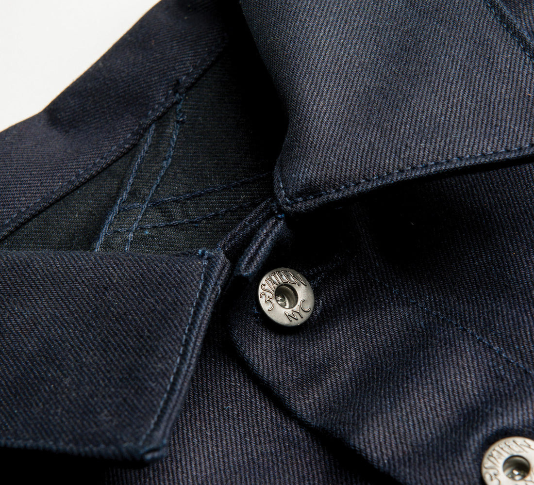 Type 3s Denim Jacket - Shadow Selvedge - 6