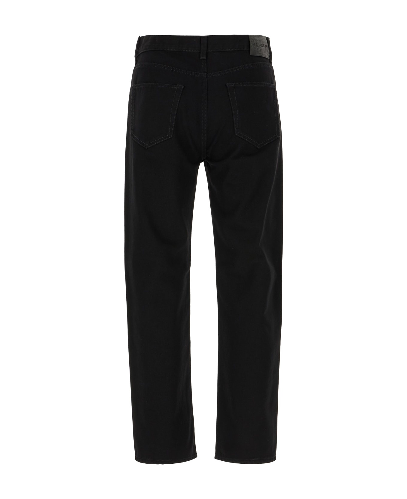 Black Denim Jeans - 2